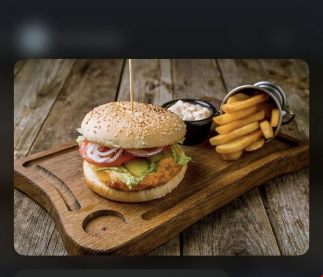 Chicken Burger Menü